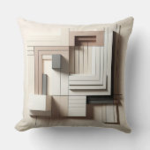 Structured Geometric Blocks  クッション (正面)