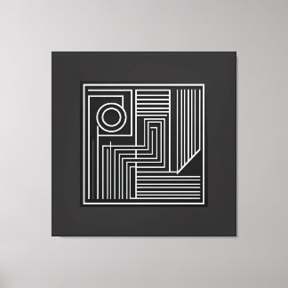 Structured Orbit Lines キャンバスプリント