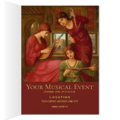 Strudwick Golden日CC1037コンサートの招待 (内側 (右))