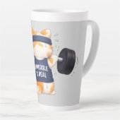 Struggle is Real カフェラテマグ (右アングル)