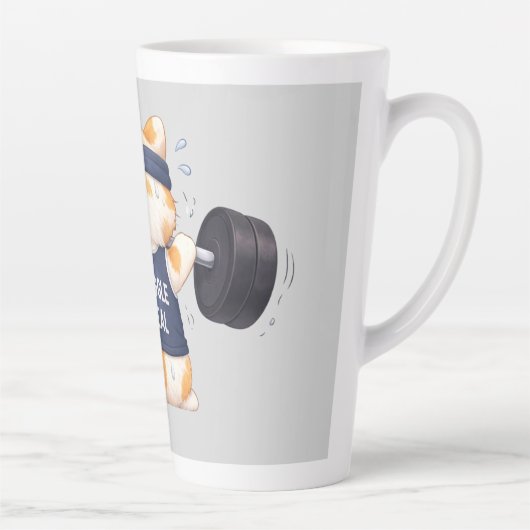 Struggle is Real カフェラテマグ (右)