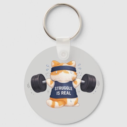 Struggle is Real キーホルダー (正面)