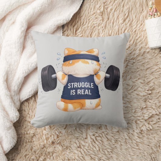 Struggle is Real クッション (ブランケット)