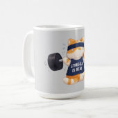 Struggle is Real コーヒーマグカップ (正面左)