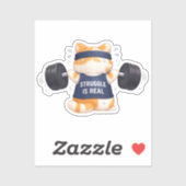 Struggle is Real シール (シート)