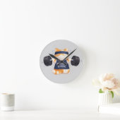 Struggle is Real ラウンド壁時計 (ホーム)