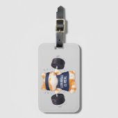 Struggle is Real ラゲッジタグ (正面縦)