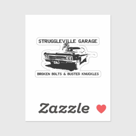 Struggleville Garageへようこそ – どこで壊れたボール シール (シート)