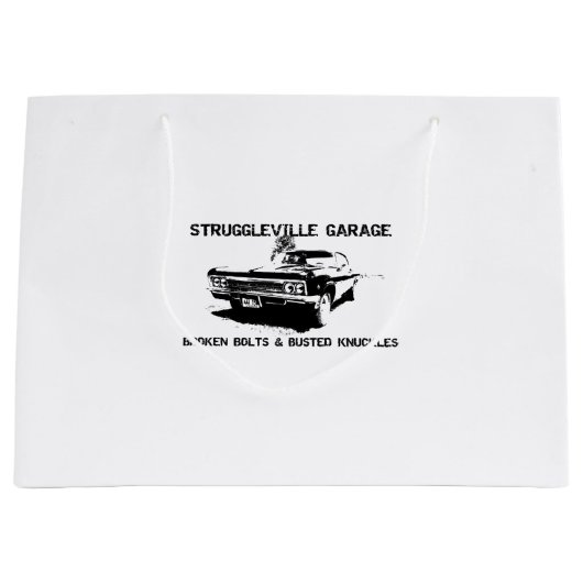 Struggleville Garageへようこそ – どこで壊れたボール ラージペーパーバッグ (正面)