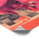 Strumming Elegance：ロックの芸術 ポスター (角)