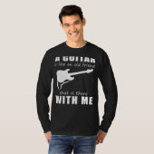 Strumming Paychecks, Guitar Strums Souls - Work an Tシャツ (正面フル)
