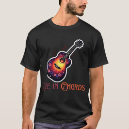 Strumming Vibes:ギターインスパイアTシャツコレクション Tシャツ
