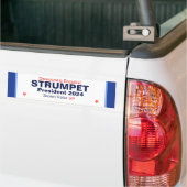 STRUMPET大統領就任式バンパー・ステッキ バンパーステッカー (トラック上)