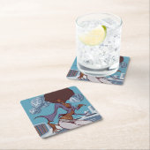 Strut'n' Get up スクエアペーパーコースター (インサイチュ)