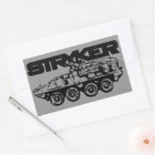 Stryker Rectangleステッカー 長方形シール (封筒)