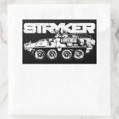 Stryker Rectangleステッカー 長方形シール (バッグ)