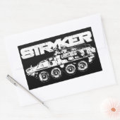 Stryker Rectangleステッカー 長方形シール (封筒)