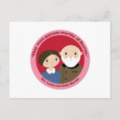 Stsルイとゼリー・マーティン ポストカード (正面)