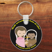 Sts永続とフェリシティ キーホルダー (正面)