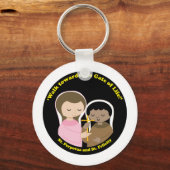 Sts永続とフェリシティ キーホルダー (正面)