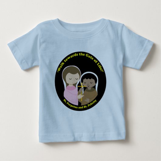 Sts永続とフェリシティ ベビーTシャツ (正面)