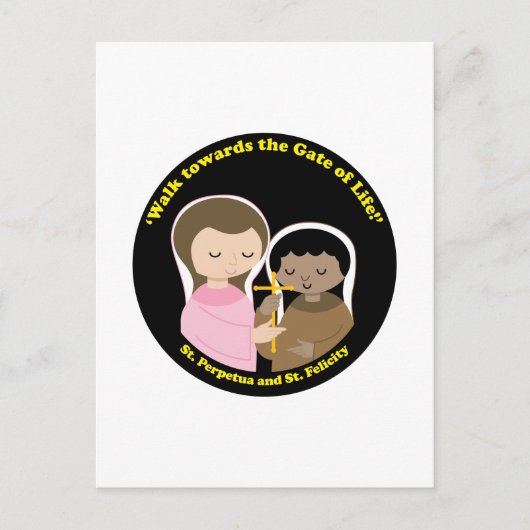 Sts永続とフェリシティ ポストカード (正面)