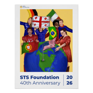 STS財団40周年記念ポスター ポスター