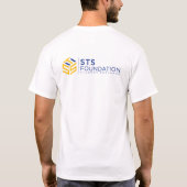 STS財団40周年記念メンズTシャツ Tシャツ (裏面)