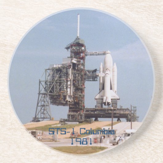 STS-1進水のコースター コースター (正面)