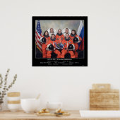 STS-101シャトルミッションの乗組員 – 2000 ポスター (キッチン)