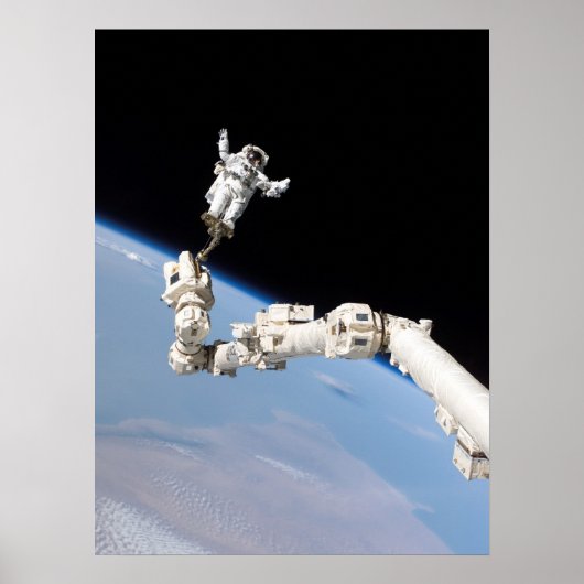 STS-114 Shuttle Mission to ISSの間のスペースウォーク ポスター (正面)