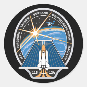 STS 115ミッションパッチ ラウンドシール