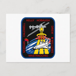 STS 118ミッションパッチ ポストカード