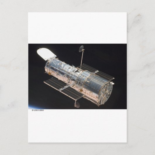 STS-125アトランティスハッブル ポストカード (正面)