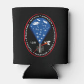 STS 125ハッブル宇宙望遠鏡ミッションパッチ 缶クーラー (裏面)