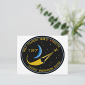 STS-127ミッションパッチ ポストカード (スタンド正面)