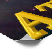 STS 129パッチ ポスター (角)