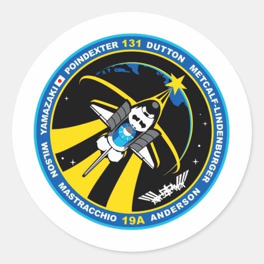 STS 131の検出 ラウンドシール (正面)