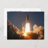 STS 133の検出の発表 ポストカード (正面/裏面)