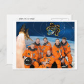 STS-134_Official_Crew_Photo ポストカード (正面/裏面)