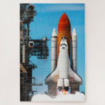 STS-135 Space Shuttle Atlantis Lifting Off ジグソーパズル<br><div class="desc">STS-135 Space Shuttle Atlantis Lifting Off Puzzle is a brilliant photograph of Space Shuttle Atlantis leaving the launch pad at Cape Canaveral Florida U.S.A. Space shuttle Atlantis and its four-member STS-135 crew head toward Earth orbit and rendezvous with the International Space Station,  8 July 2011.</div>