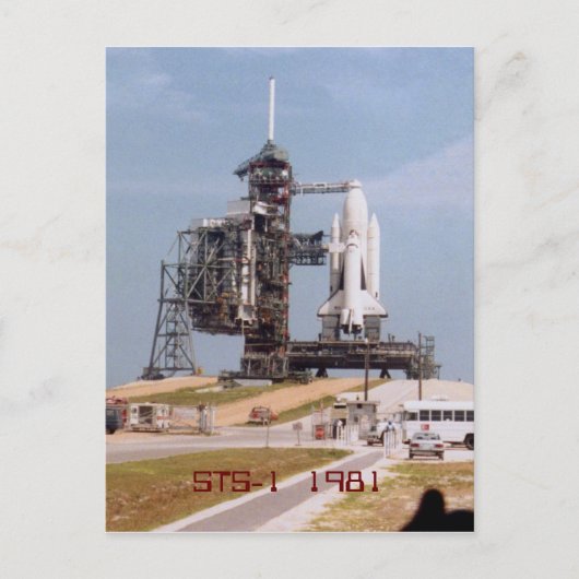 STS-1 1981年郵便はがき ポストカード (正面)