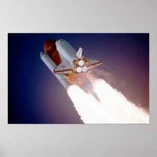 STS-27、オービター・アトランティス、リフトオフ ポスター
