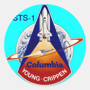 STS-2 NASAのスペースシャトル ラウンドシール