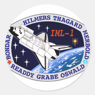 STS-42ミッションInsigniaロゴ ラウンドシール