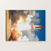 STS 61-Aの発表 ジグソーパズル (横)