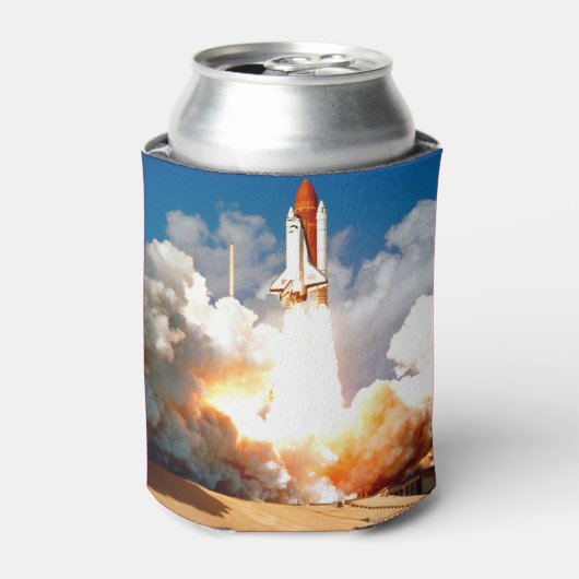 STS 61-Aの発表 缶クーラー (缶正面)