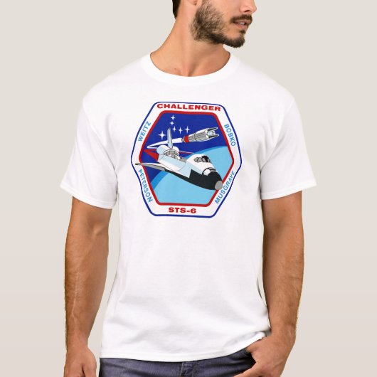STS 6: 挑戦者OV-99 Tシャツ (正面)