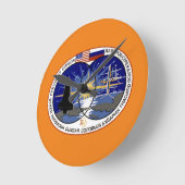 STS-71 ラウンド壁時計 (傾斜)