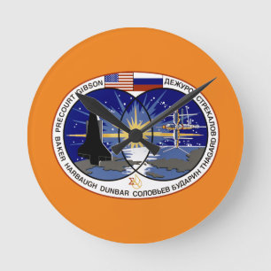 STS-71 ラウンド壁時計